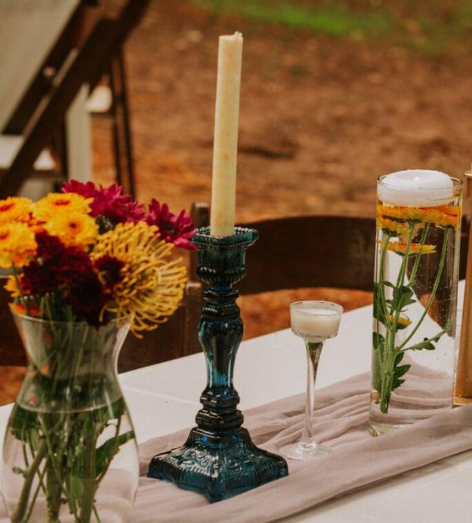 Wildflower Natural Themed Lakeside Wedding